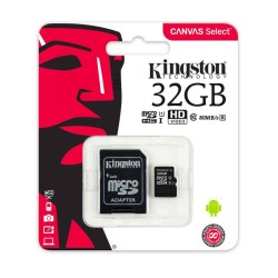 Memoria MicroSD Clase 10 Kingston