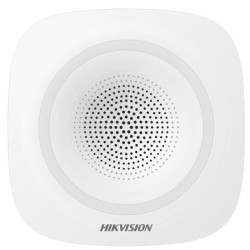 Sirena Inalámbrica Interior Hikvision DS-PSG-WI-433